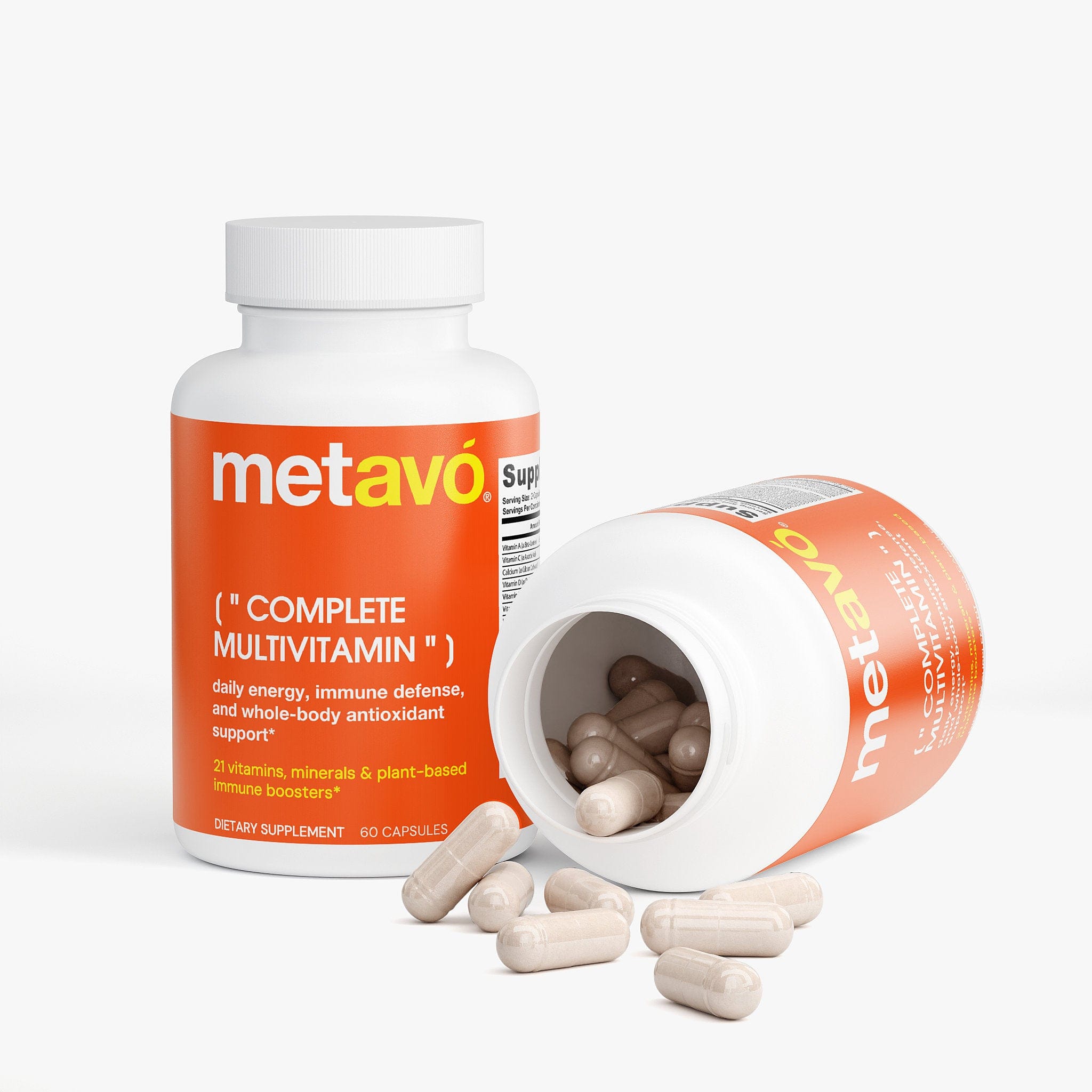 Metavo.com Vitamins & Minerals Complete Multivitamin