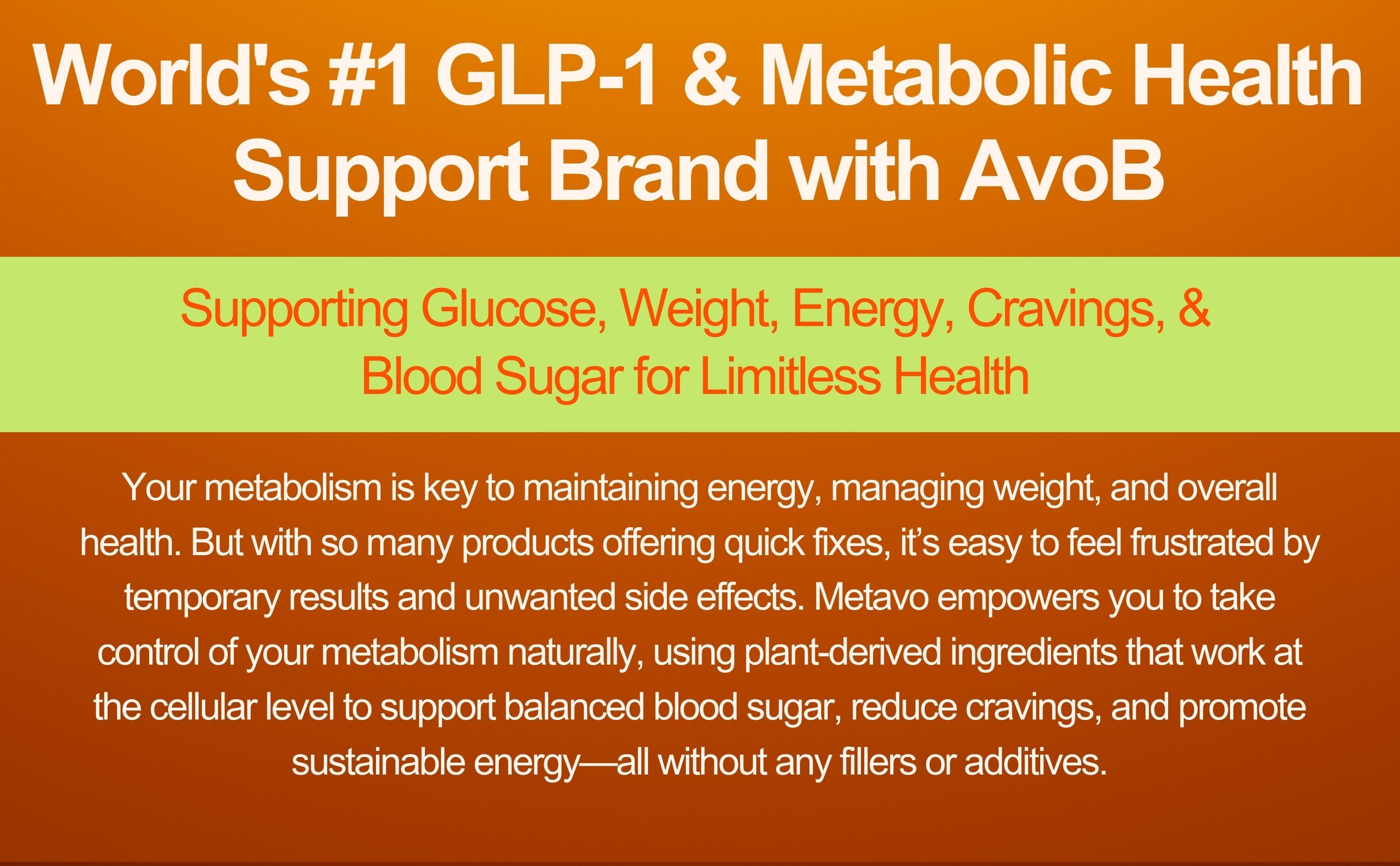 Metavo CAN Metavo GLP-1 CAN Metavo Advanced GLP-1 Weight Support Capsules
