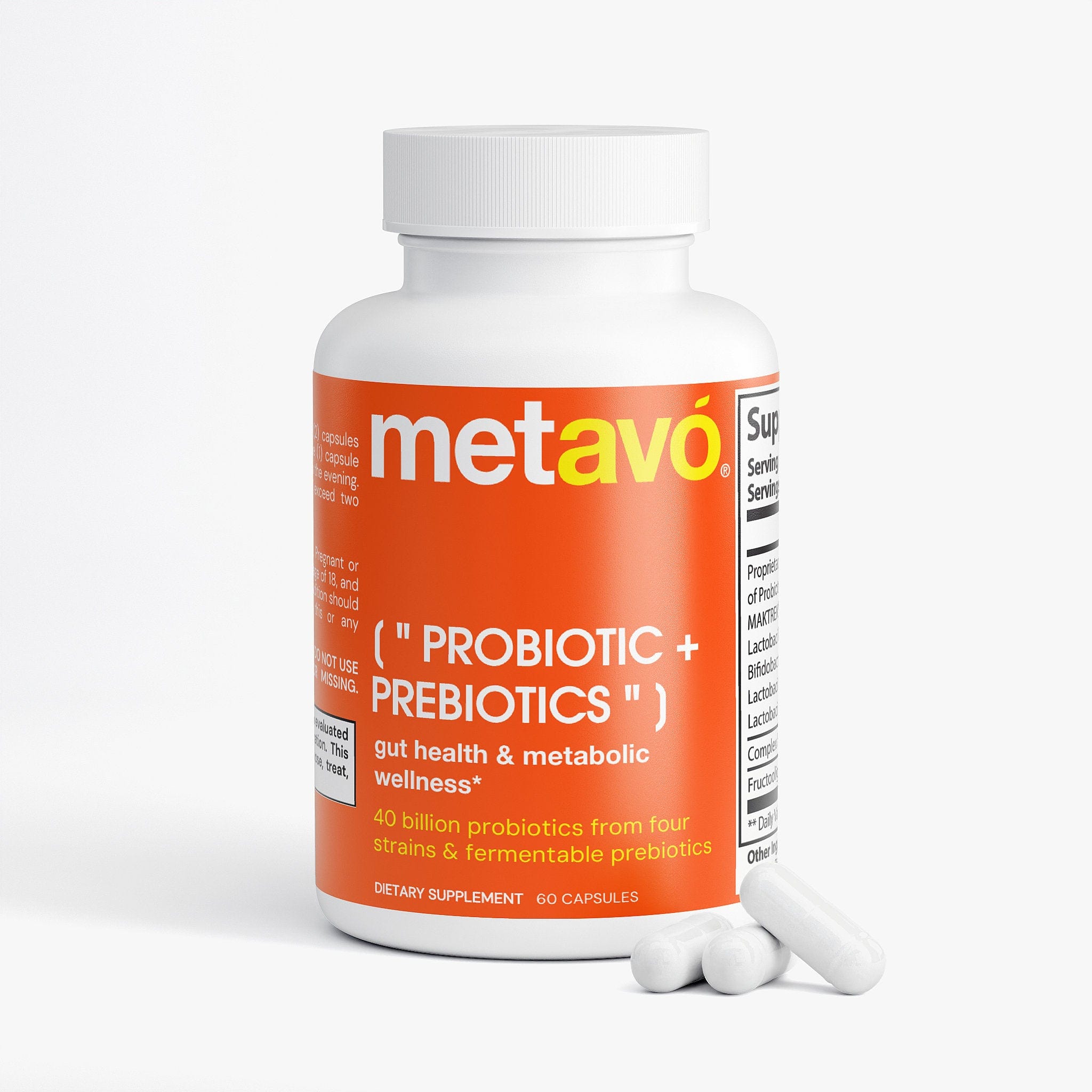 Supliful Specialty Supplements Probiotic 40 Billion with Prebiotics